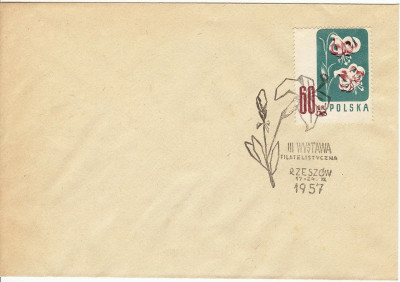 1957 [KO57 321] III wystawa filatelistyczna - Rzesz&oacute;w